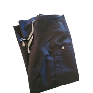 Figs Black Pants Medium Petite